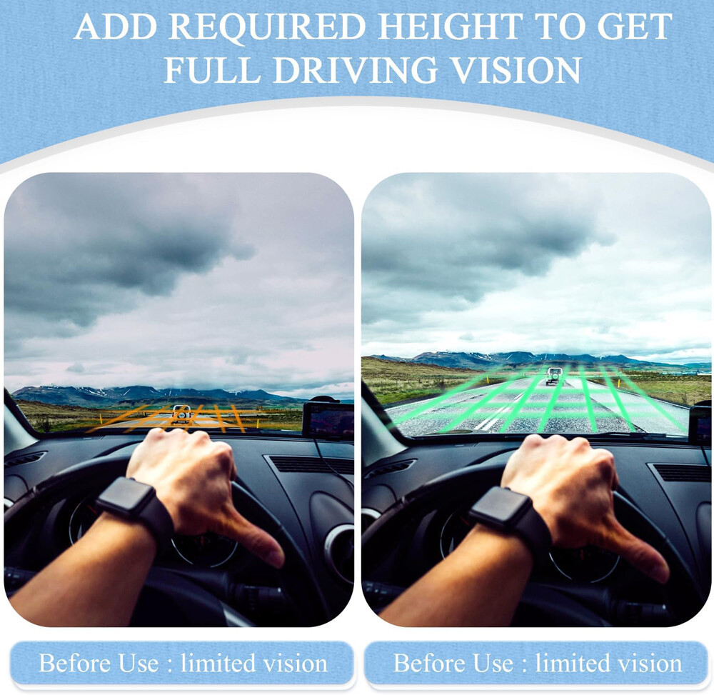 Memory Foam Seat Cushion Lumbar Support Ergonomic Back Support for Office Car