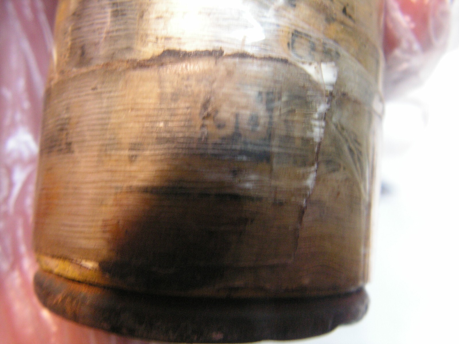 EMPTY NO MERCURY Vintage L.S. Starrett No. 87 Plumb Bob With Cord 27'