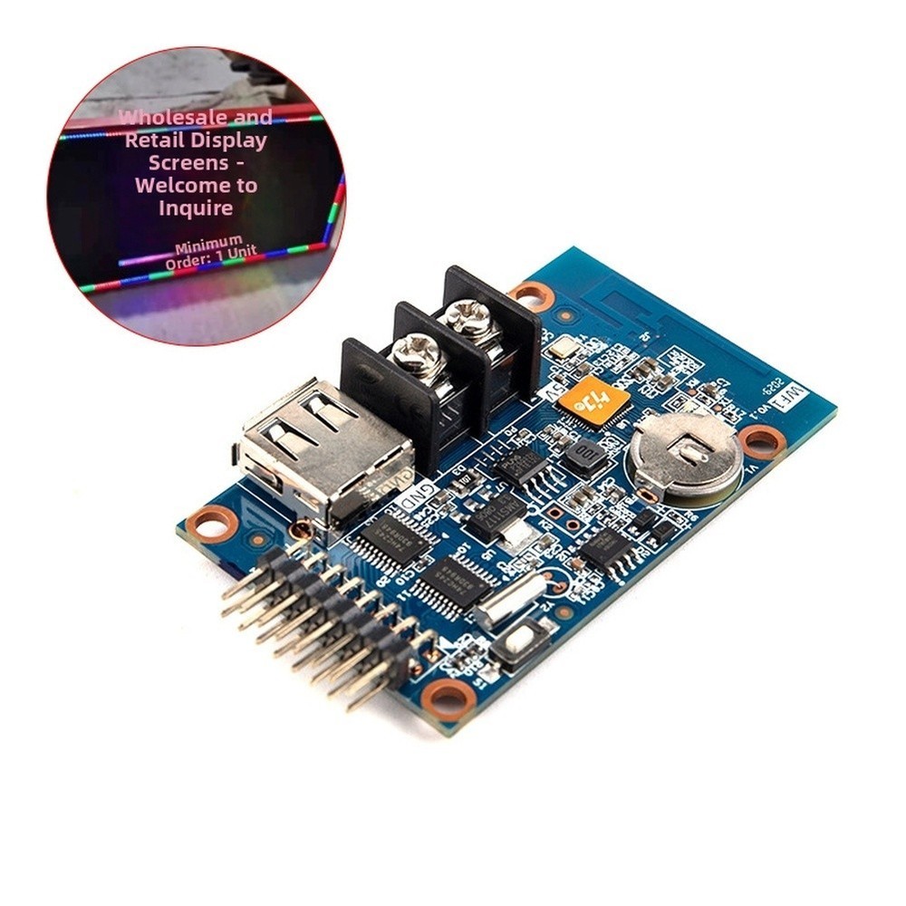 USB Control Module Full Color Screen for Shops Full Color Display USB Playback