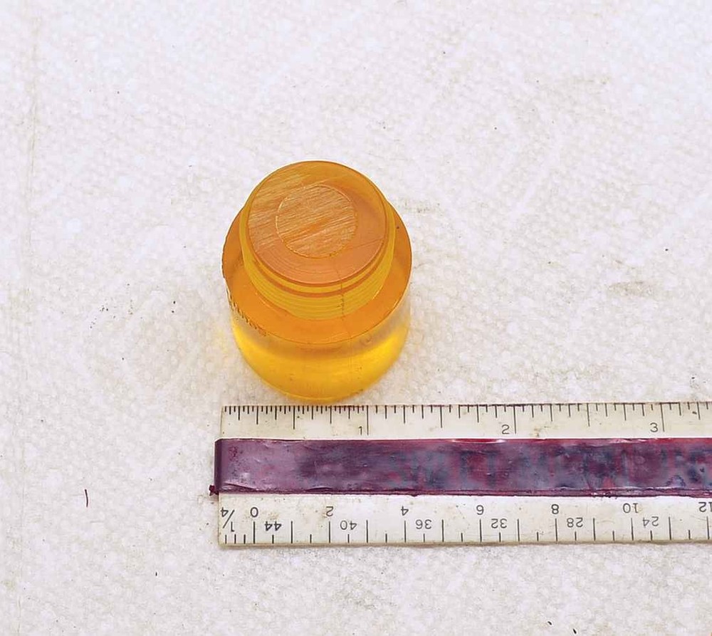 South West Mfg Soft Face Hammer Replacement 1-1/4" Diameter Threaded Insert Set