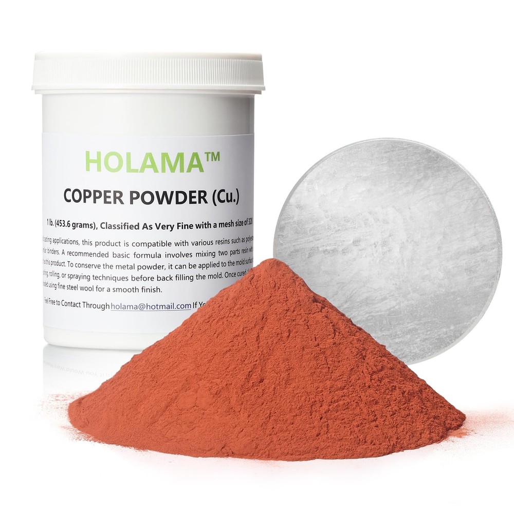 Copper Powder for Cold Casting - 1lb High-Grade 320 Mesh