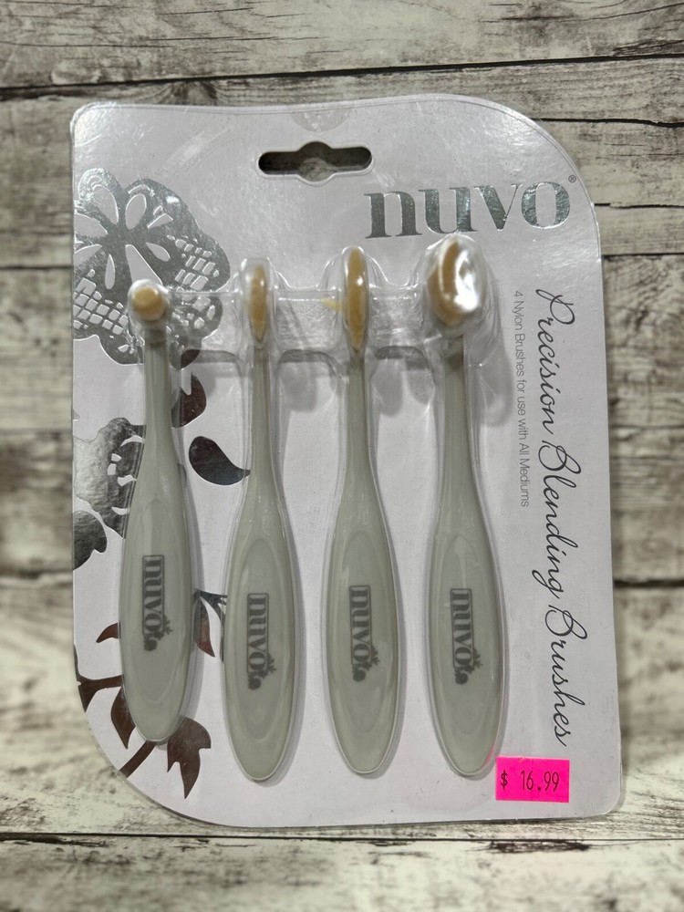 Nuvo Precision Blending Brushes 4 Pack