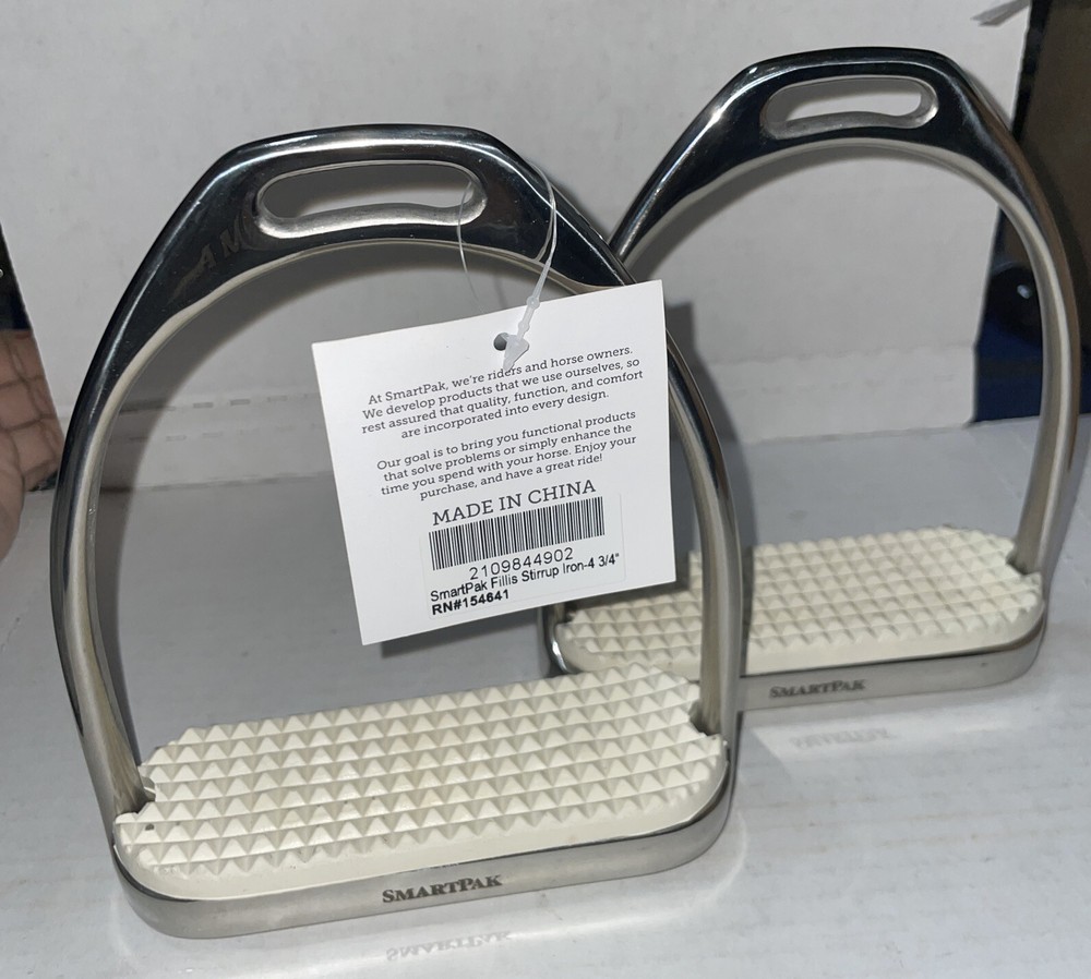 2 Pack Smartpak Fillis Stirrup Irons 4 3/4”
