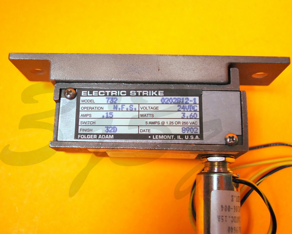 Folger Adam 732 Electric Strike