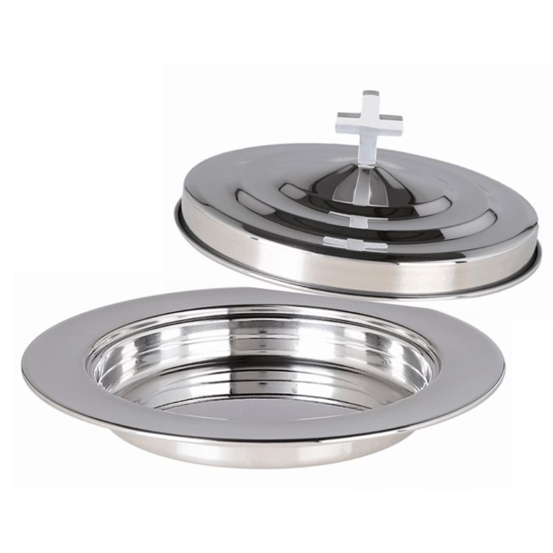 Communion Cup Tray Lid 40 Hole Nonrust Steel Design Reduces Contamination