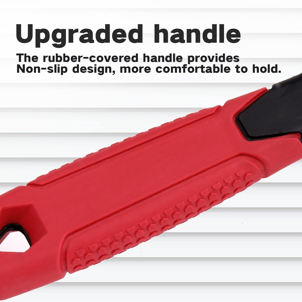 Vinyl Siding Removal Tool with Extra Long Handle- Steel Blade Multicolor