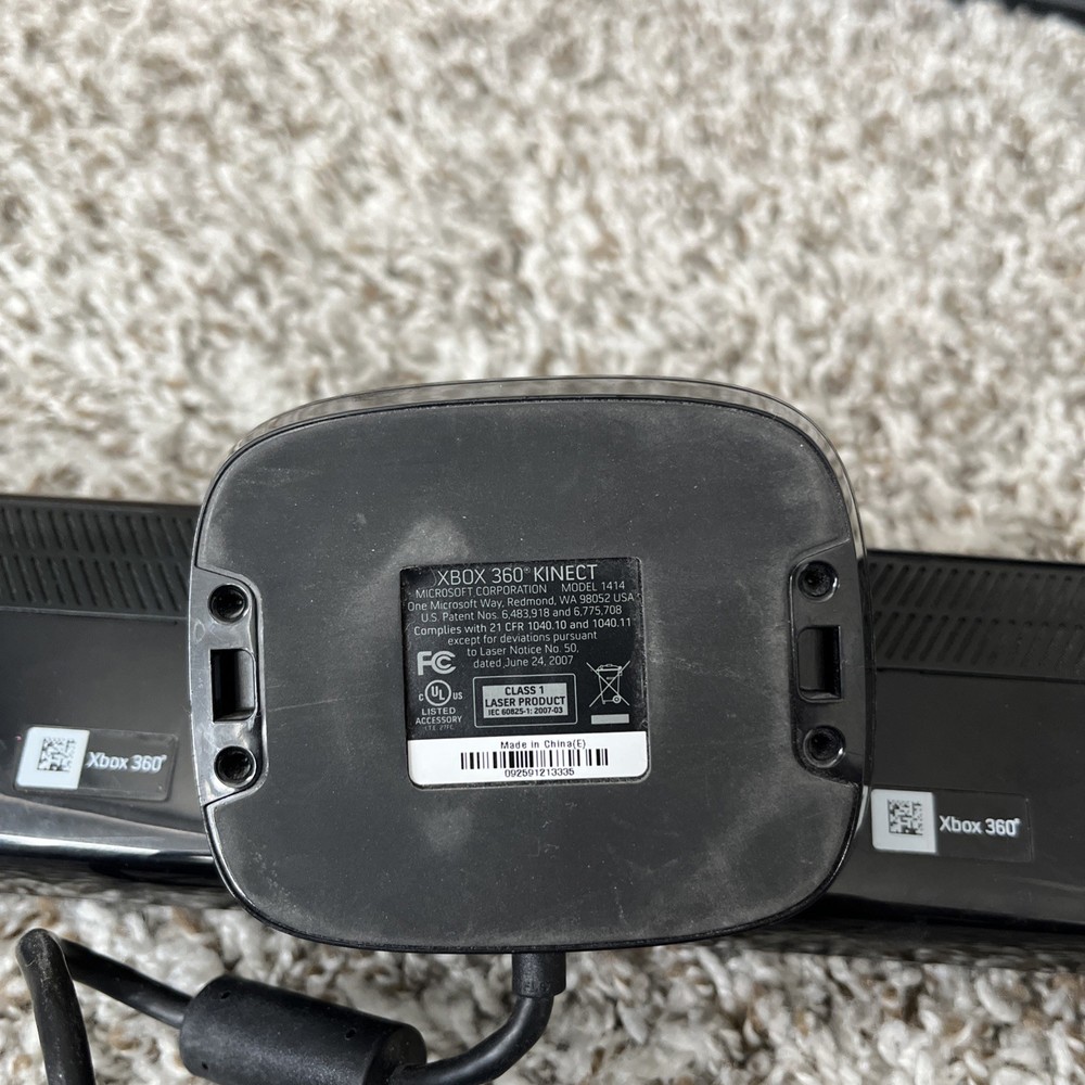 Official Microsoft Xbox 360 Kinect Motion Sensor Bar Untested