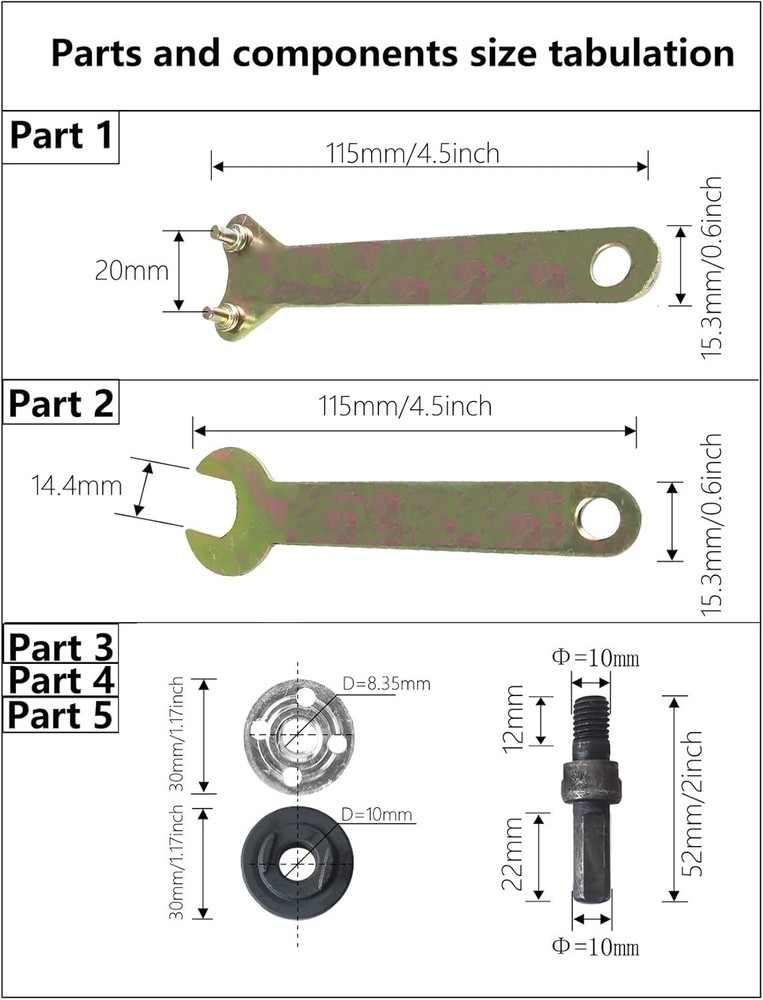 Professional Multi-Functional Grinder Conversion Kit - Electric Drill Adapter