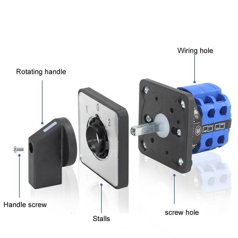 Universal Transfer Switch LW26-20/3 Motor Forward And Reverse Switch Rotary