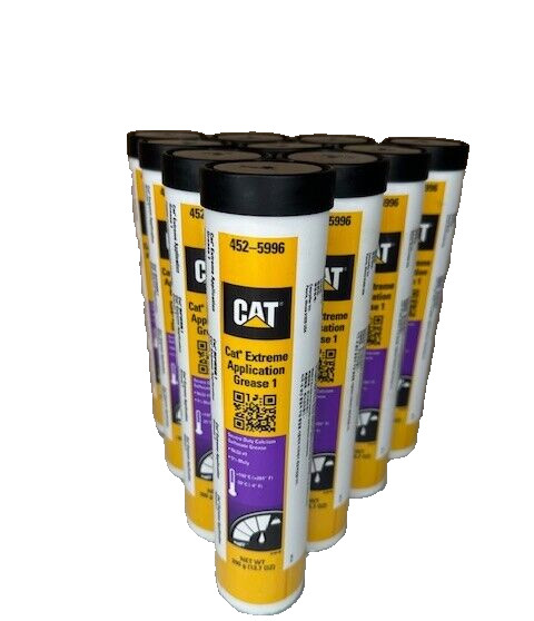 Cat Extreme Application Grease 1 10x14oz 452-5996 5% Moly EP1 Calcium Sulfonate