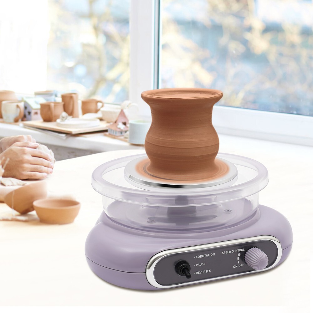 Electric Adjustable Speed Pottery Machine Mini Clay Making Pottery Machine NEW
