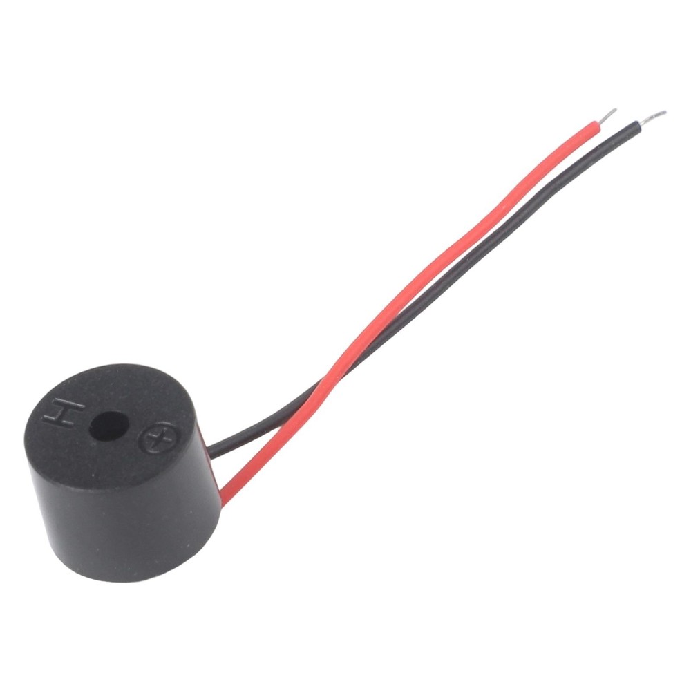 Reliable 10Pcs Active Wired Buzzer for Motorcycles Steering ABS Material