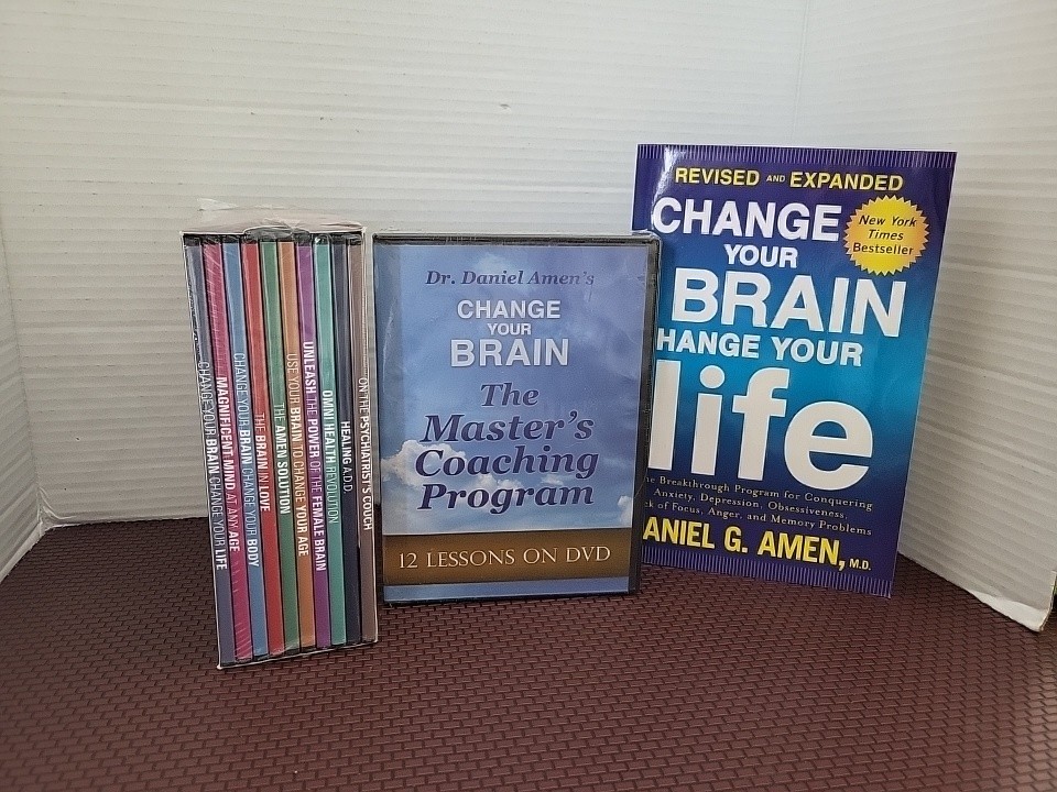 Dr Daniel Amen's Change Your Brain Change Your Life Master Coaching Set