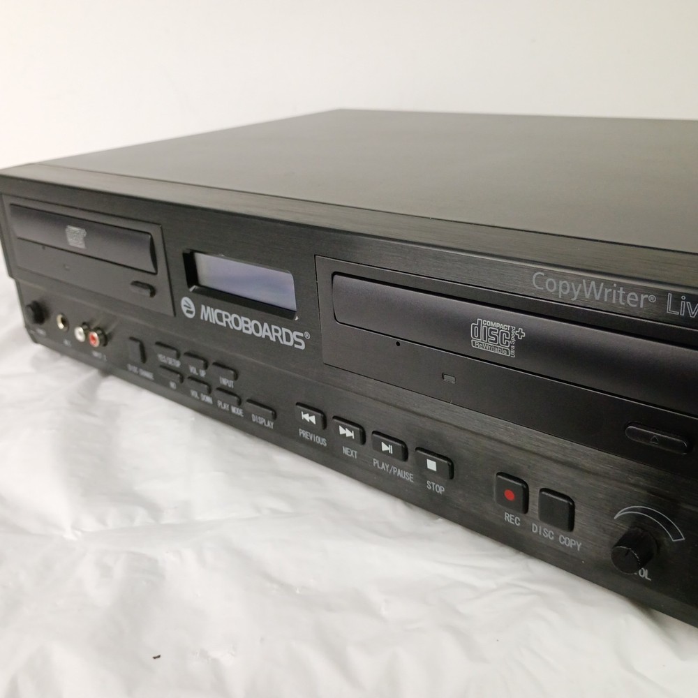 Microboards CopyWriter Live CWL-6200 Standalone Dual CD Recorder Duplicator Pro