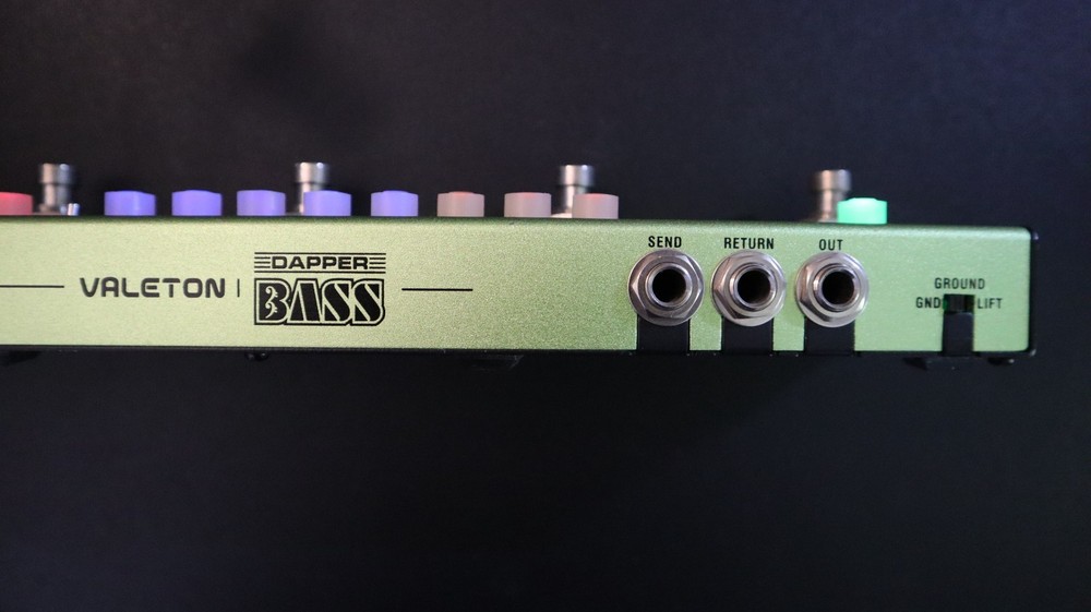 VALETON DAPPER BASS Multi Effects Pedal – Fully Working