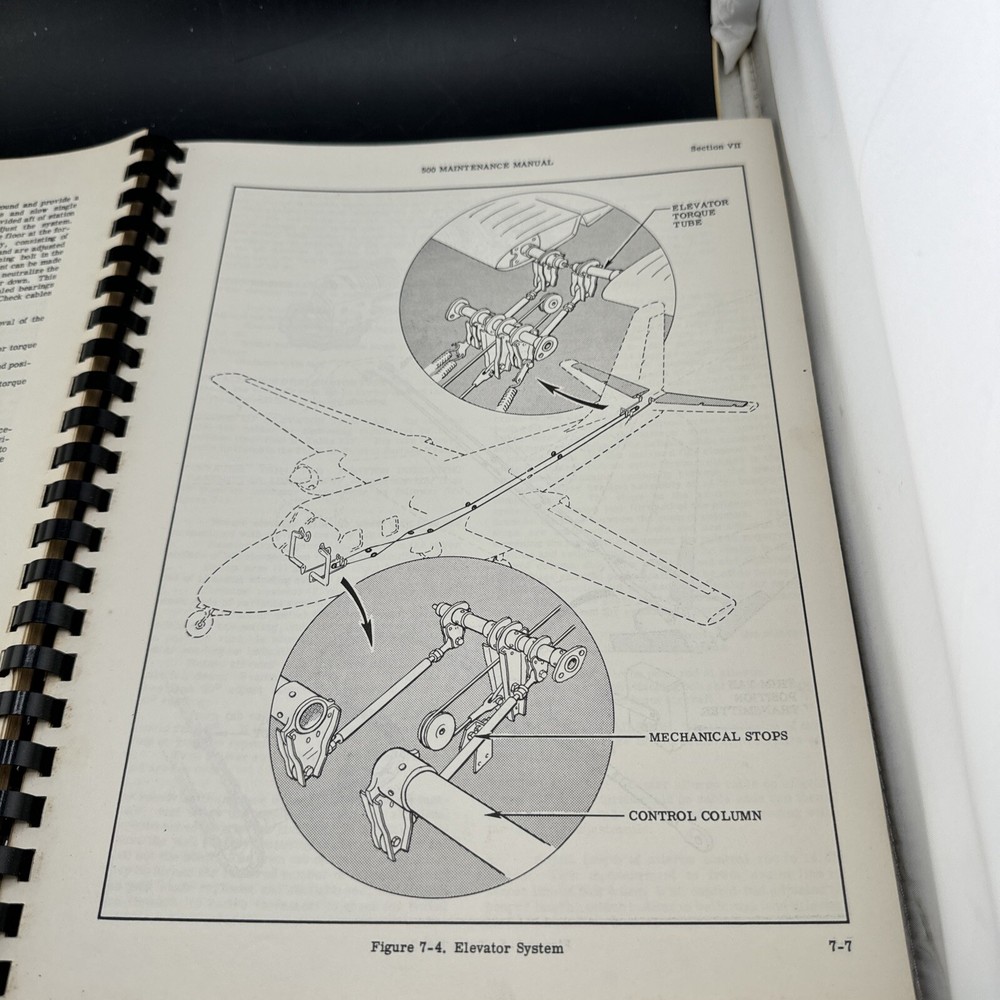 ✈️ 1959 AERO COMMANDER MAINTENANCE MANUAL MODEL 500