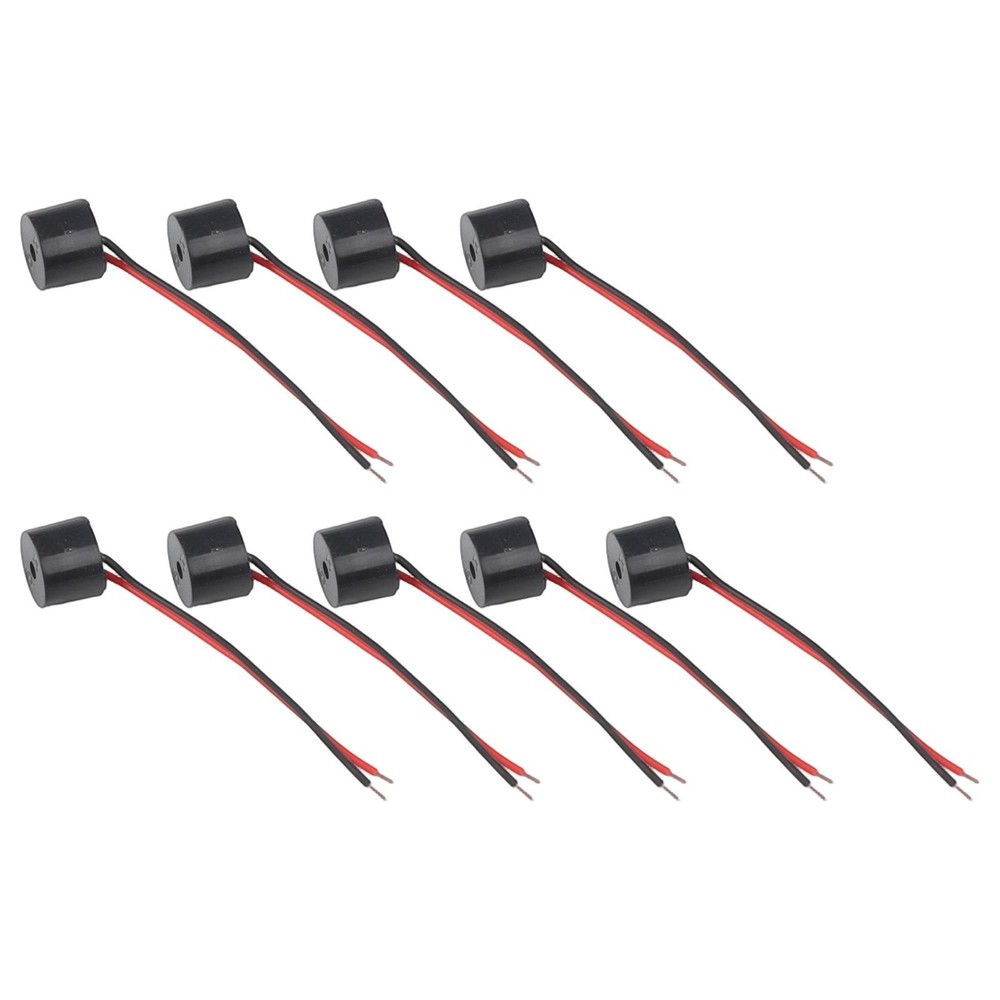 Reliable 10Pcs Active Wired Buzzer for Motorcycles Steering ABS Material