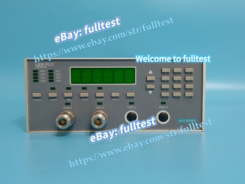 1pcs Aeroflex， Programmable attenuator 8310-325-F, range DC-6GHz-fulltest