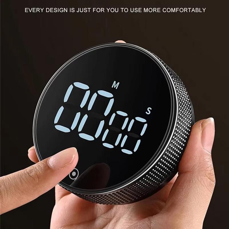 Magnetic Kitchen Timer Digital Timer Manual Countdown Rotary Timer Mechanical Co