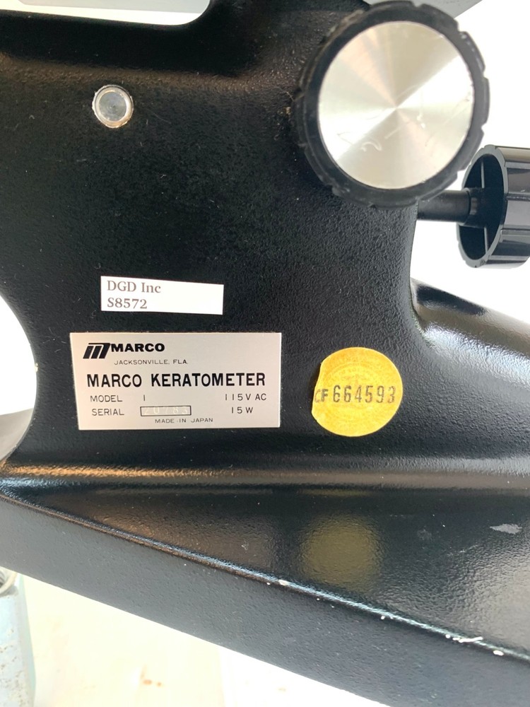 Marco Keratometer Model 1 Optical Optometry Laboratory S8572
