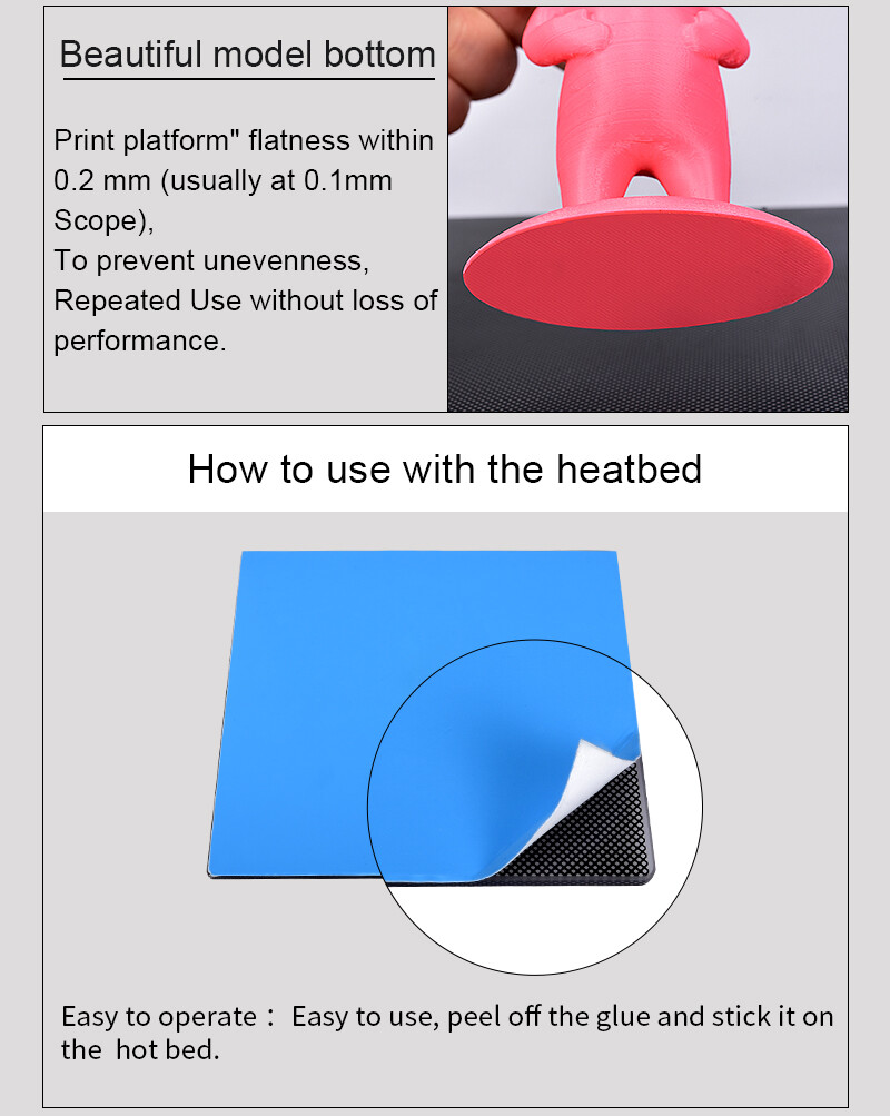 Genuine CREALITY Best Glass Print Bed For Ender 3/ Pro/ 5 3D Printer 235X235mm