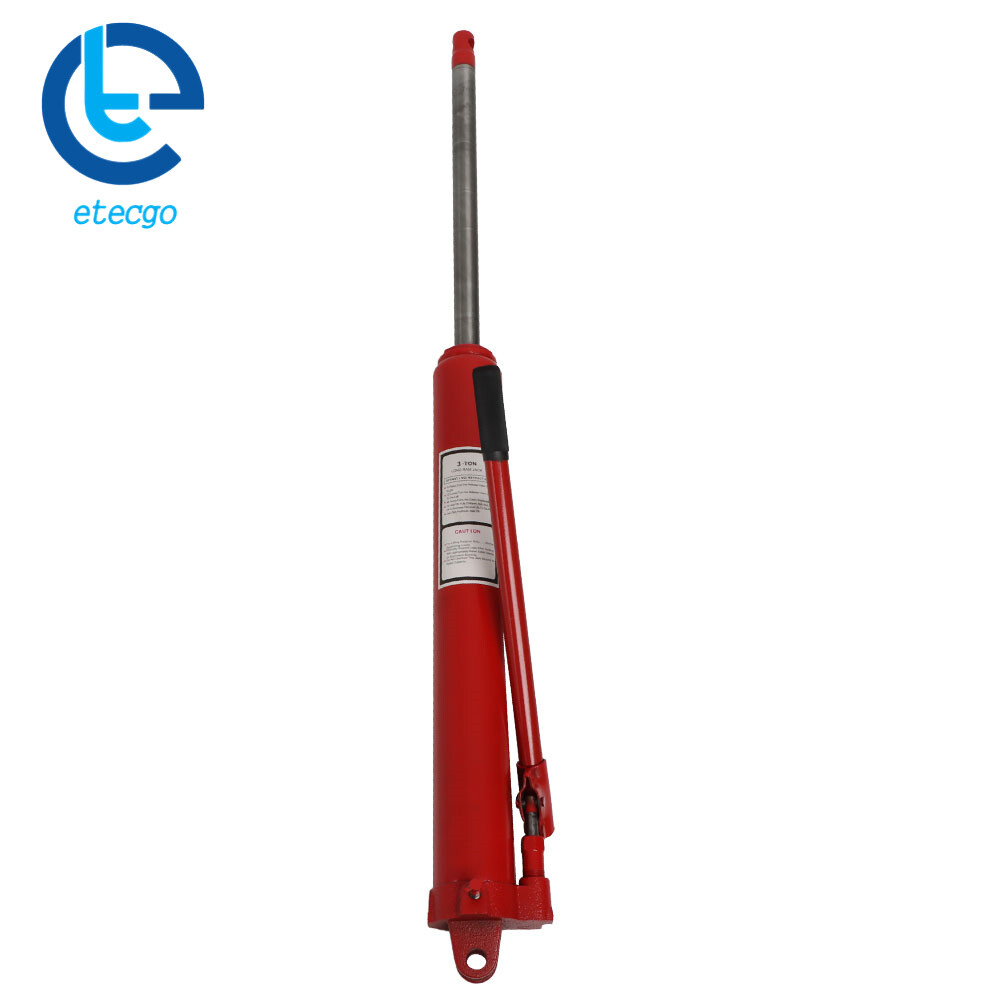 New Long Manual Hydraulic Jack Single Pump Engine Lift Cherry Picker 3 Ton