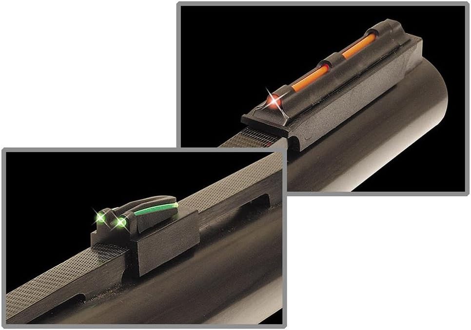 Fiber Optic Adjustable Shotgun Sights - Durable, Lightweight & Easy Installation