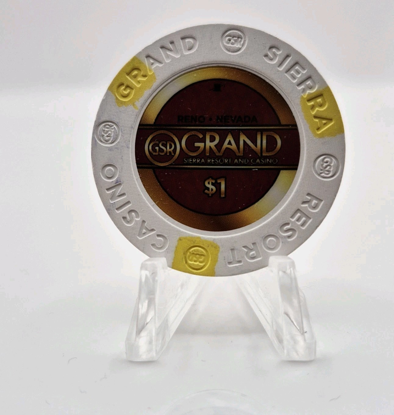Grand Sierra Resort Reno Nevada 2018 $1 Casino Chip D2714
