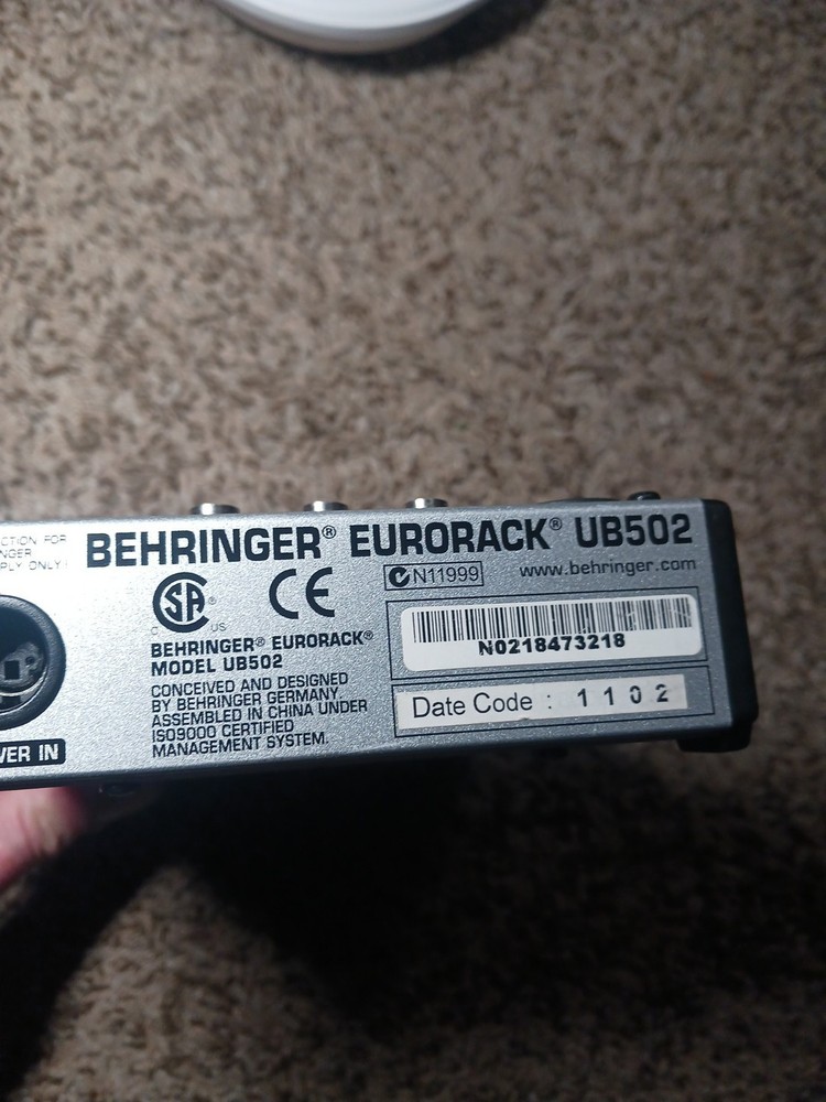 Behringer Europack UB502(untested)