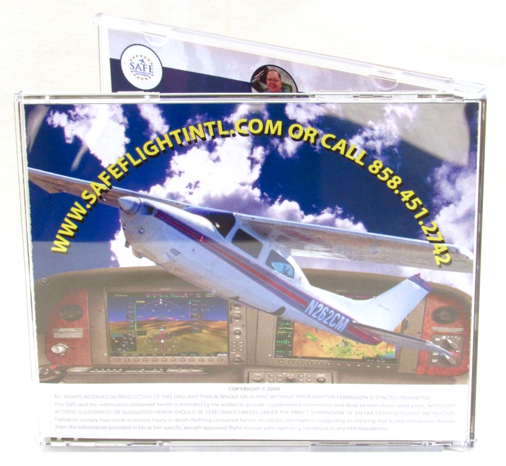 IFR Flying CHUCK McGILL MASTER CFI NEW Disc Gift INSTRUCTIONAL CD-ROM Practical