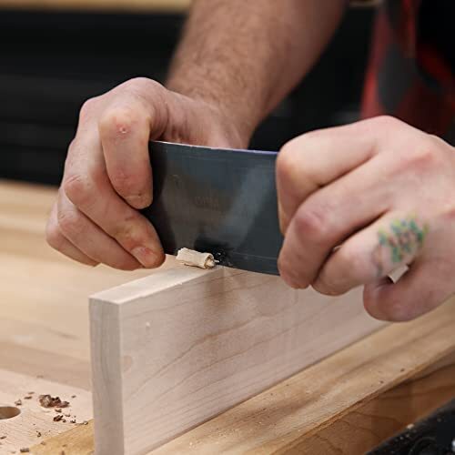 Blue Cabinet Scraper Rectangle Sets Multiple Sizes (2, 0.032" X 2.5" X 5")