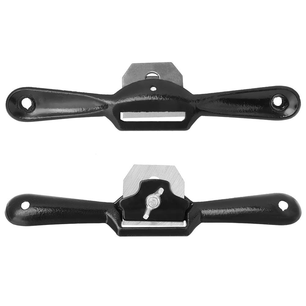 Plane Spokeshave Woodworking Hand Trimmer Plane, Black/White New