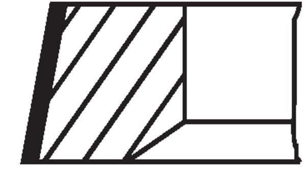 For Mahle 028 RS 00135 0N0 PISTON RING KIT