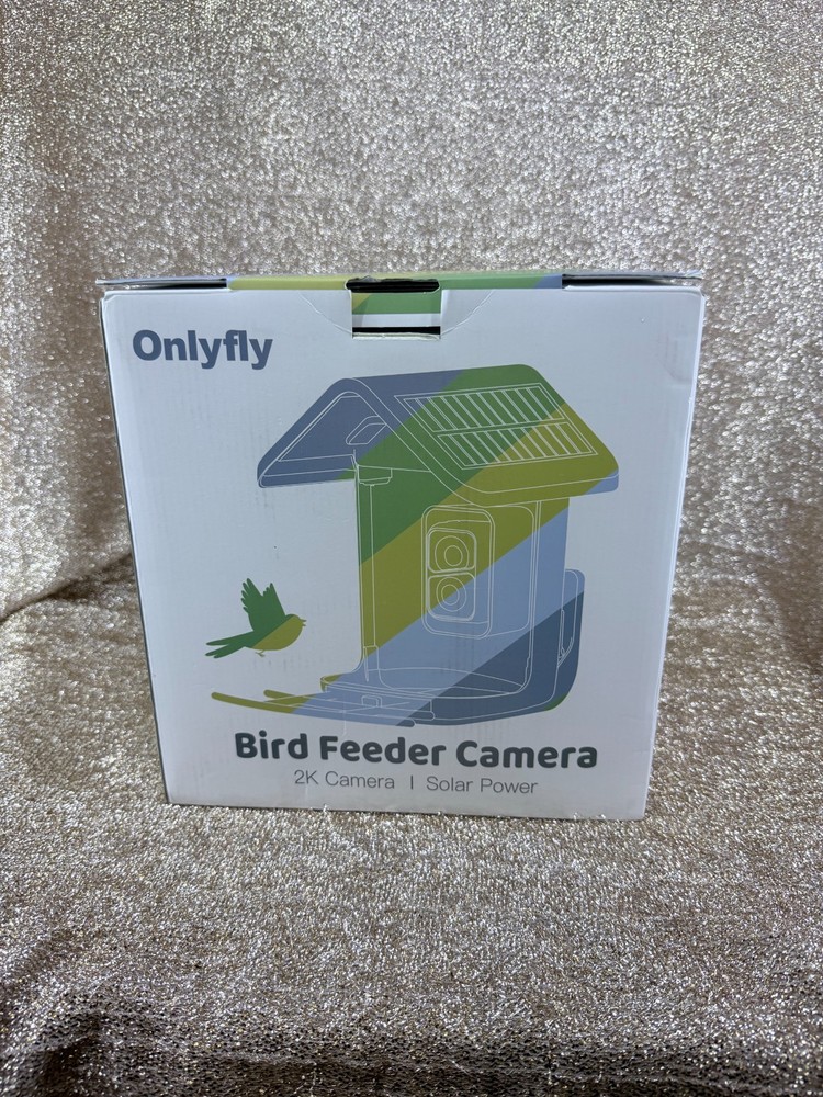 Onlyfly Bird Feeder Camera 2K Solar Power