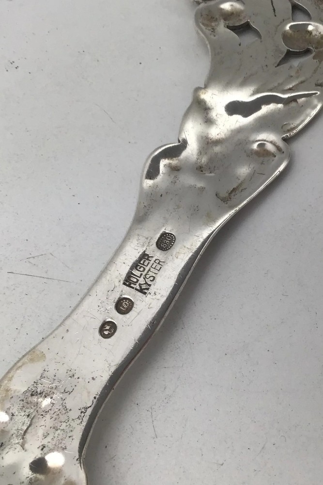 H. Kyster (Bindesboll) Silver Serving Spade