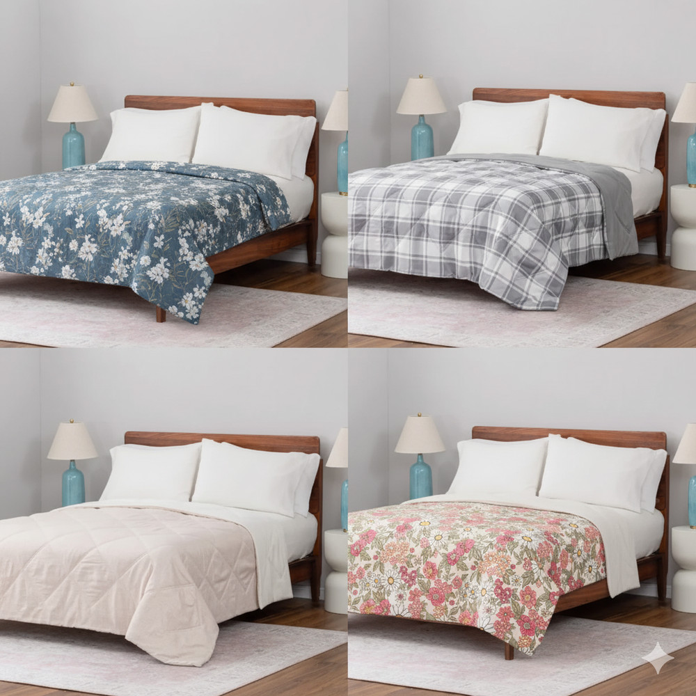 Berkshire Herringbone Microfiber Down Alternative Blanket - 100% Polyester