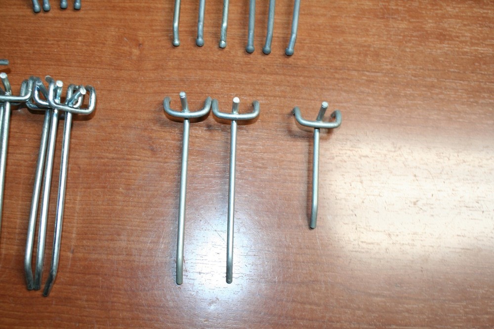 Retail Display Hooks 4" 6" Store Garage Pegboard Hooks