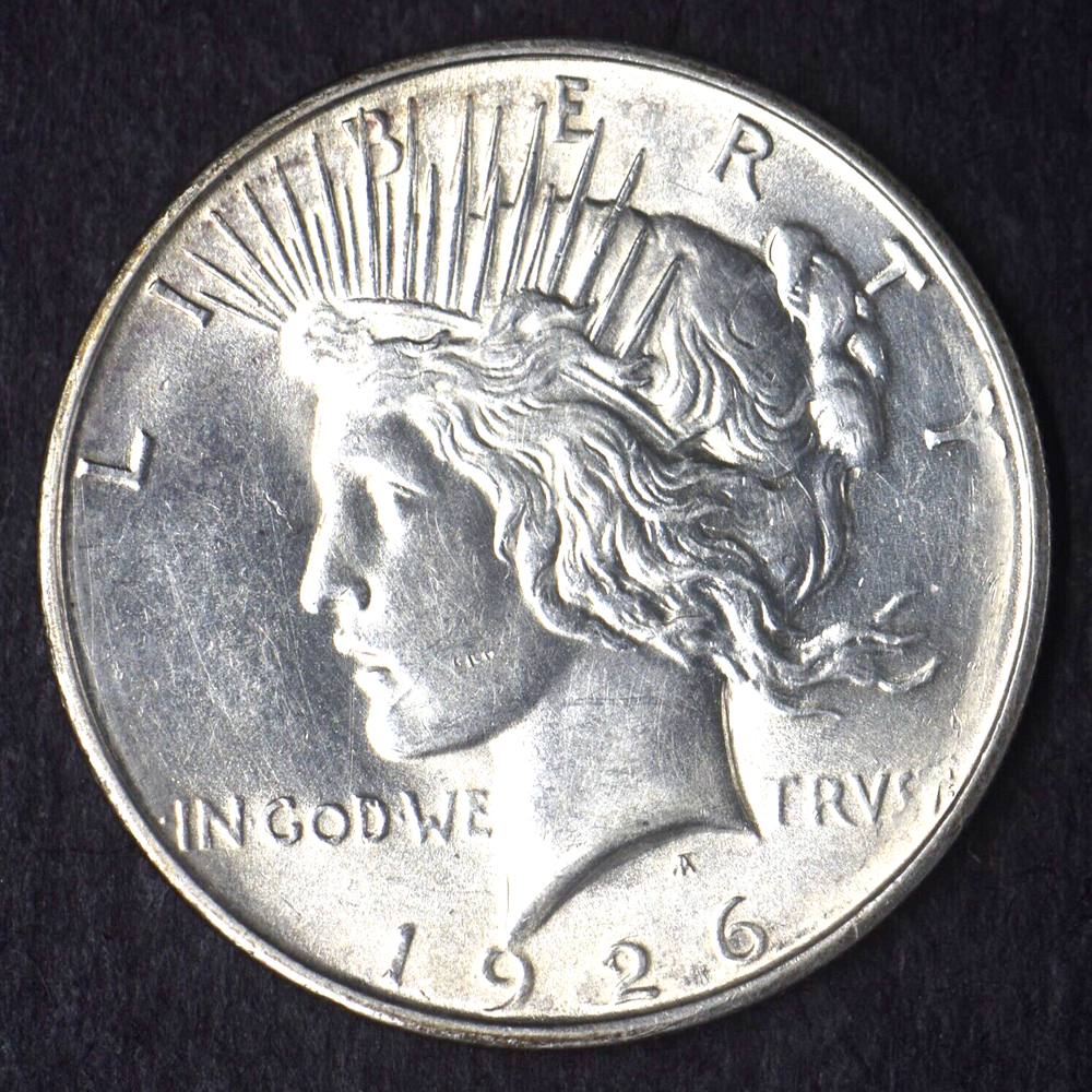 1926-D Peace Silver Dollar $1- COINGIANTS -