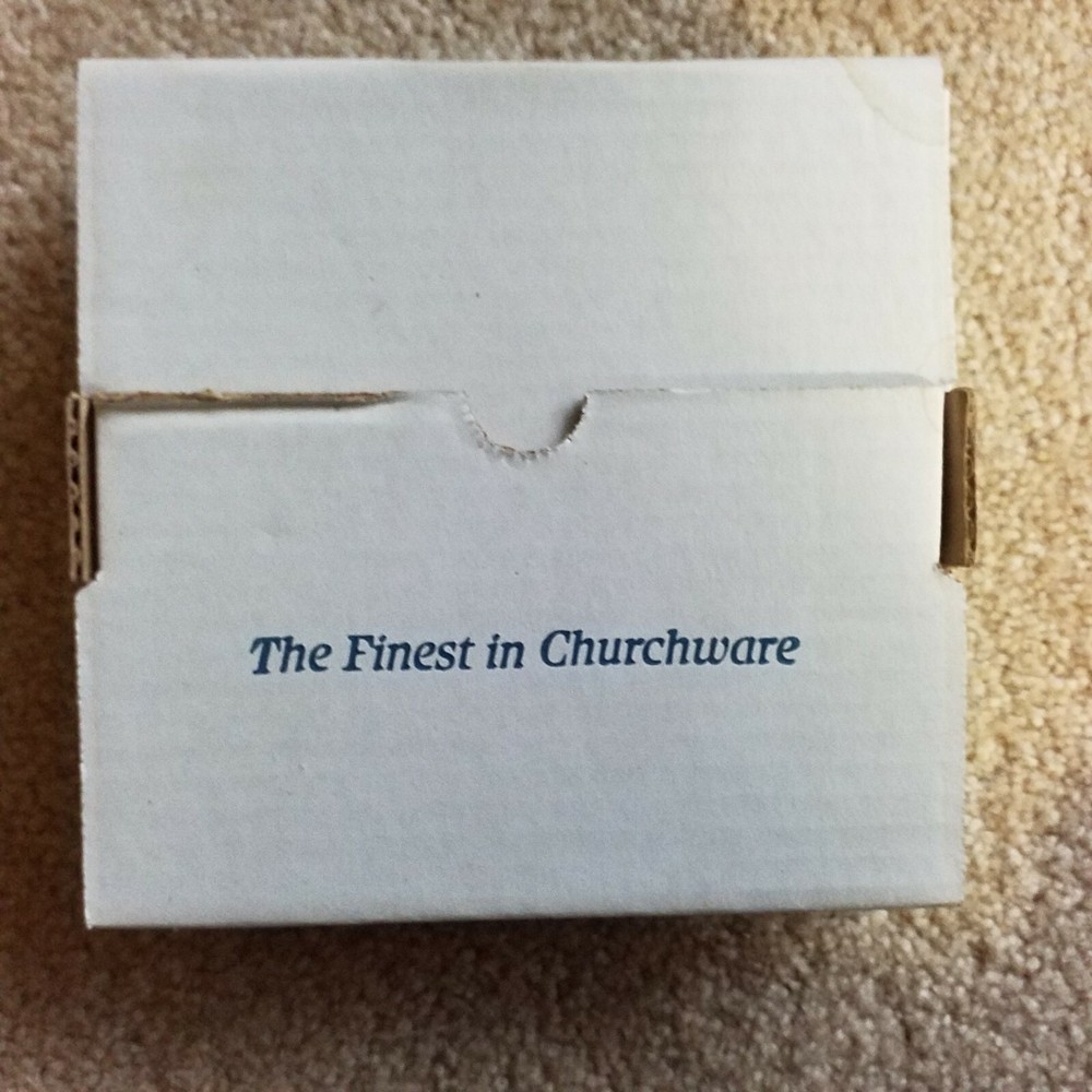 Communion-Silvertone-Bread Plate-Mini-4-1/2" (RW 506AB)