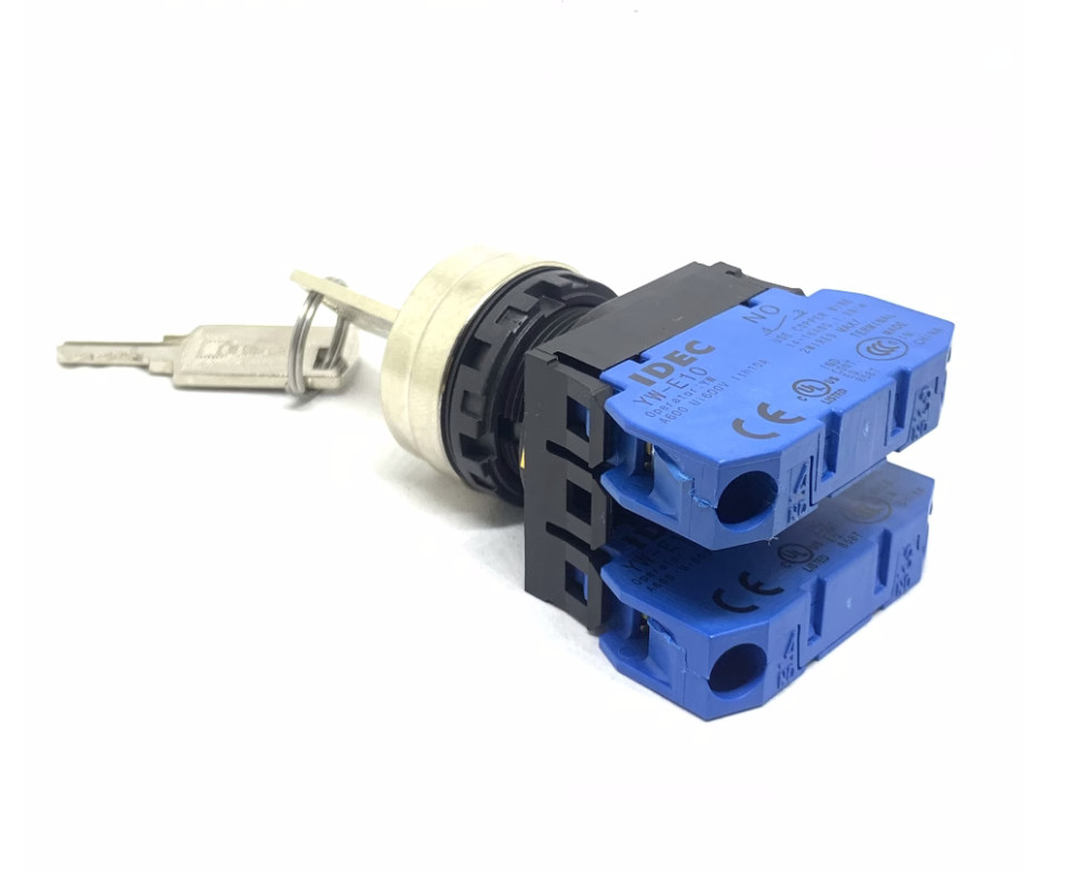 1PC New IDEC Key switch YW4K-2AE20 2NO #LL
