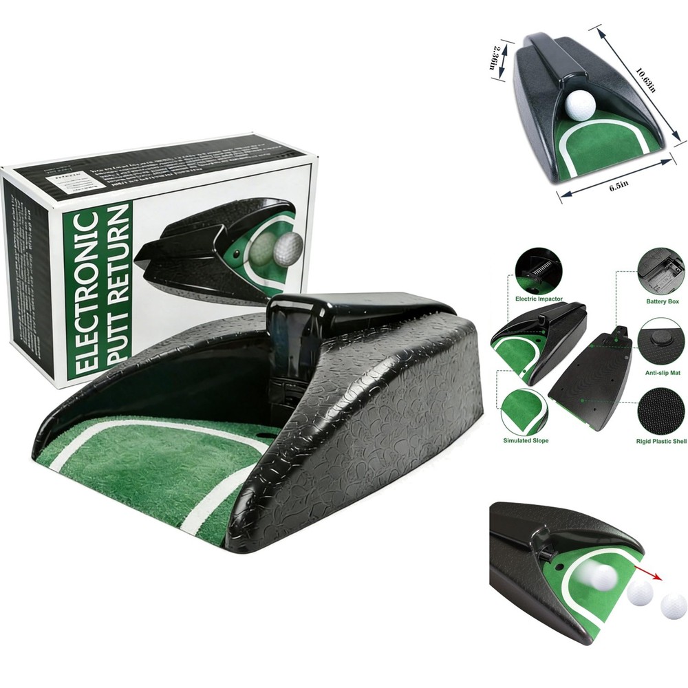 Automatic Golf Putting Cup Ball Return Machine Portable Indoor Training Practice