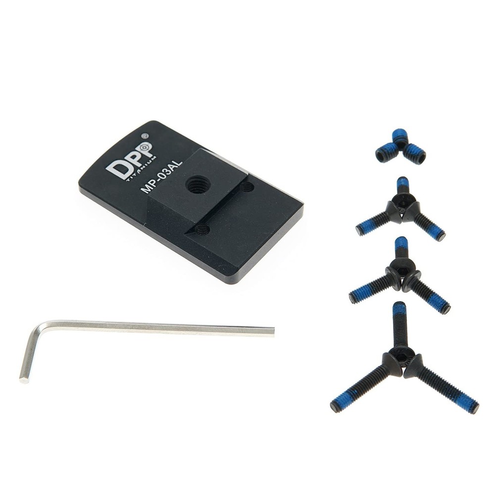 DPP Titanium Dovetail Mount Compatible with Smith Wesson MP Holosun