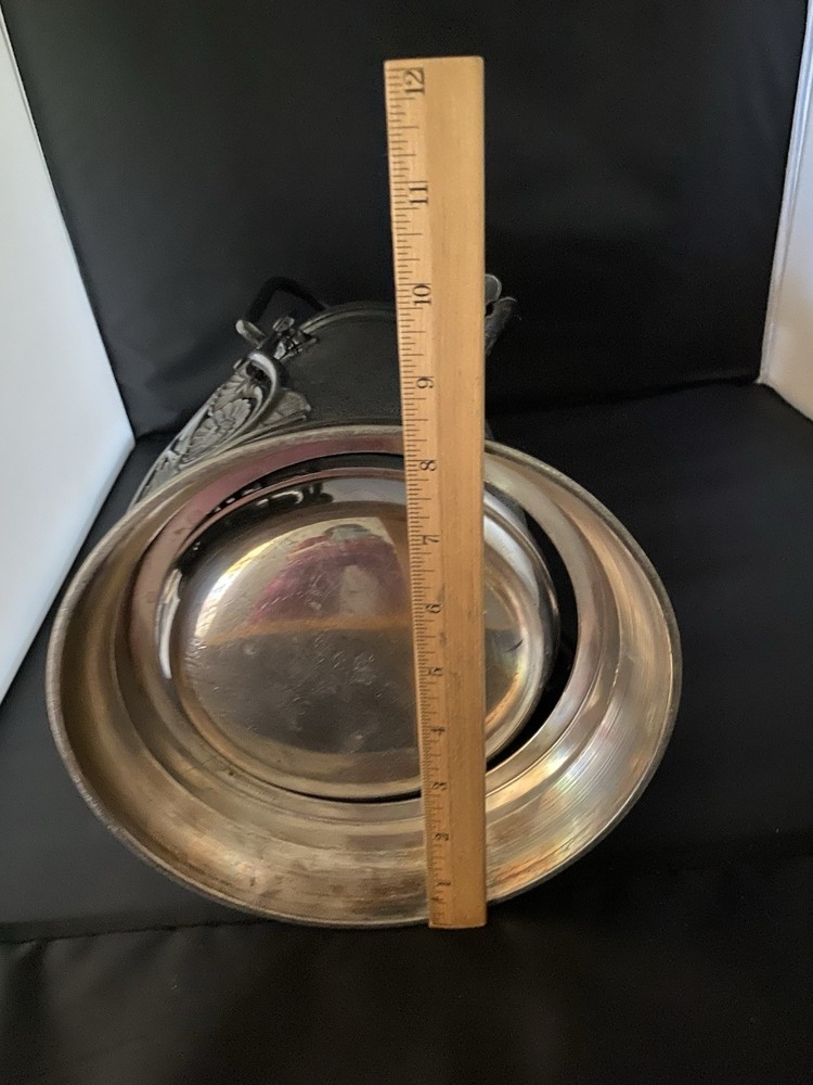 1868-1879 REED & BARTON WATER PITCHER SILVER PLATE