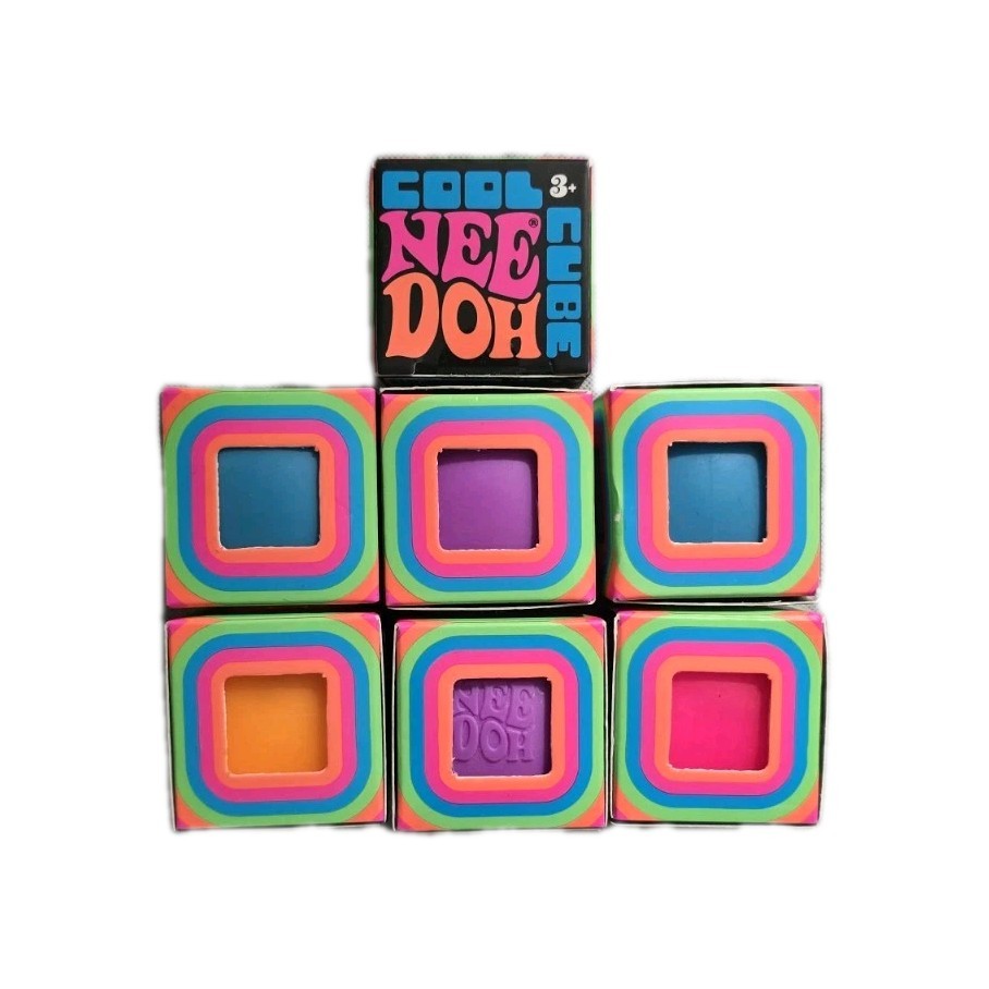 Needoh Mini Cool Cube Stress Reliever Squishy - 1 Random Color