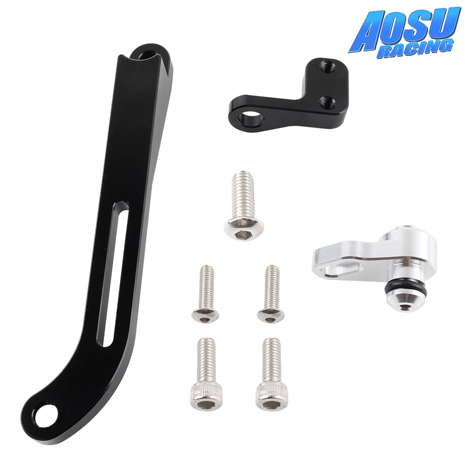 Black Billet LSA Throttle Cable Bracket For Lokar Throttle Cable New