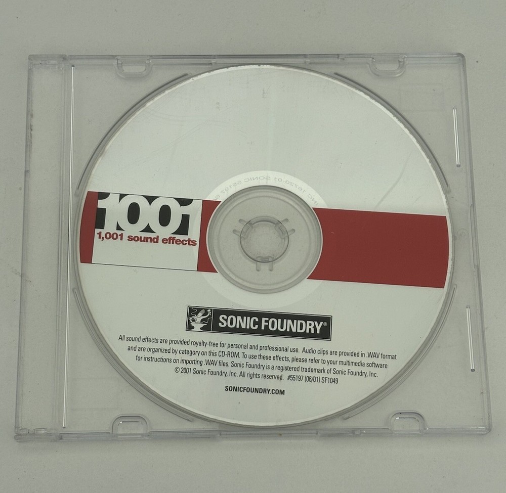 Sonic Foundry Loops for ACID: 1001 Sound Effects