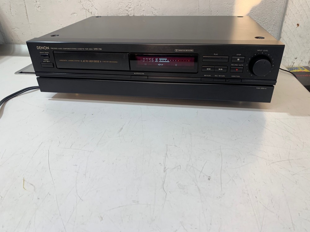 Denon DRR-780 Cassette Tape Deck Player