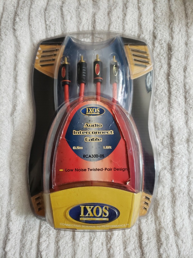 IXOS Rca300-5 NEW Audio Interconnect Cable