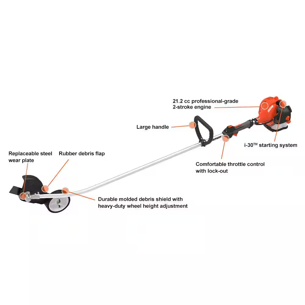 21.2 Cc Gas 2-Stroke Lawn Edger