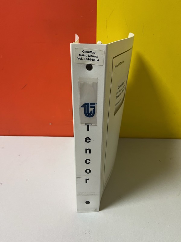 Tencor 04-0189 A OmniMap Resistivity Mapping Sys Resistivity Mapping Sys
